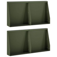 Zid za zadržavanje, 40 x 12 x 50 cm, set 4 kom., čelik