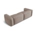 MICADONI HOME Bež sofa 240 cm Martina, 240x106x75 cm