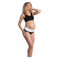 CARRIWELL Potporni trudnički pojas sa čičkom, bijeli, S/M