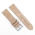B-STRAP Suede Leather remen za Garmin Vivoactive 4s, beige