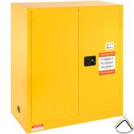 VEVOR Ormarić za sigurnost zapaljivih tvari 1095x460x1273 mm Žuti