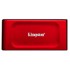 KINGSTON Eksterni SSD XS1000 Red, 2TB, USB 3.2, crveni