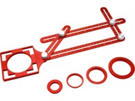 EXTOL PREMIUM Predložak za prijenos kutova 8825122 metalni