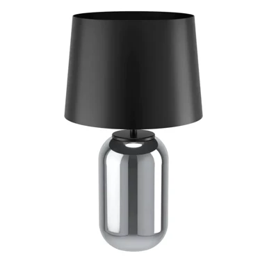Stolna lampa Cuite, E27, V-605, crna/crna