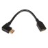 INLINE DisplayPort adapter kabel, 8K4K, lijevo savijen, 0,15 m 17159L