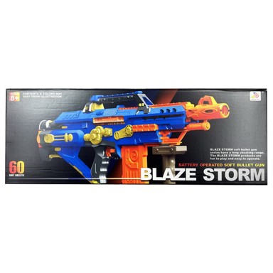 Dječja puška Blaze Storm MEGA, plava