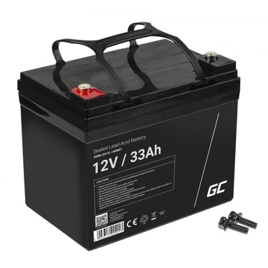 GREEN CELL Baterija za UPS AGM21, VRLA, 12 V, 33 Ah