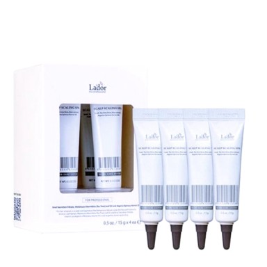 LADOR Paket za njegu vlasišta Scalp Scaling Spa 4x15 g