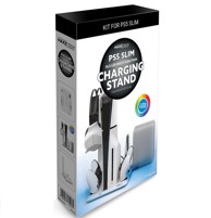 MAXX TECH Stalak za PS5 Slim s punjačem za kontrolere i hlađenjem