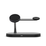 SPELLO Stanica za punjenje 3-u-1, snaga 38 W, MagSafe, crna