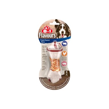 8u1 DELIGHTS Poslastica za pse Triple Flavour S 1 komad, 35 g