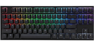 DUCKY Tipkovnica One 2 RGB TKL Gaming USB njemačka crna