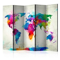 Sobna pregrada u 5 dijelova The map of happiness II 225x172