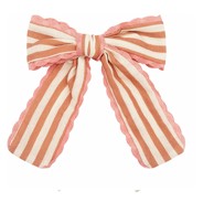 ROCKAHULA Špangice za kosu Stripy Scallop Long Bow 5439