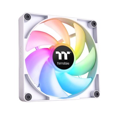 THERMALTAKE Set ventilatora za kućište CT120 ARGB Snow, 2 x 120 mm, bijela