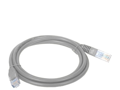 ALANTEC Mrežni kabel KKU5SZA2, 2 m, Cat5e U/UTP, sivi