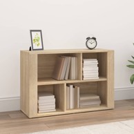 Komoda 80x30x54 cm, konstruirano drvo, hrast sonoma