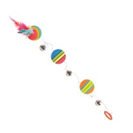 TRIXIE Loptice za mačke duga fi-3,5 cm/80 cm