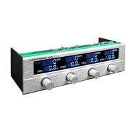 LAMPTRON Kontroler ventilatora FC5 V2, 5.25 inča, srebrni