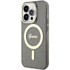 GUESS Futrola Hardcase Glitter Gold MagSafe za Apple iPhone 14 Pro Max, crna
