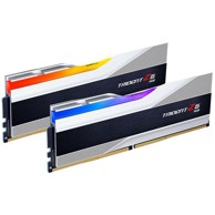 G.SKILL Trident Z5 RGB RAM memorija DDR5, 7600 MHz, CL36, XMP 3.0, 32 GB Dual-Kit, srebrna (F5-7600J3646G16GX2-TZ5RS)
