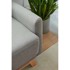 BONAMI SELECTION Svijetlo siva kutna garnitura s promjenjivim kutom Pop, 227x165x98 cm