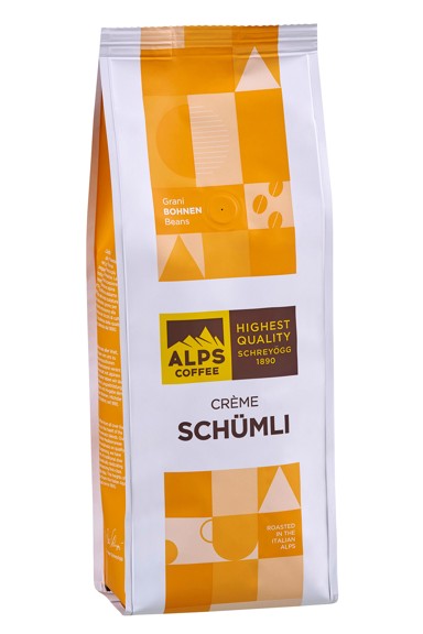 ALPS COFFEE Kava Cafe Creme Schümli, 1 kg, u zrnu