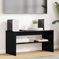 TV ormarić od konstruiranog drva 80 x 35 x 40 cm, crni hrast