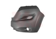 VAN WEZEL Prednji branik Fiat Ducato 14-, crni, lijevi, s maglenkama, Jumper/Boxer