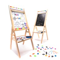 Set magnetne ploča za kredu, abakus, papir, kreda, slova, 90cm