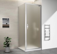 GELCO Tuš kabina SIGMA SIMPLY, pravokutna, 800 x 900 mm, staklo Brick, L/D