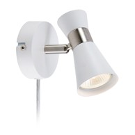 MARKSLÖJD Bijela zidna lampa (duljina 12 cm) Folie 