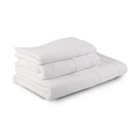 ESSENZA HOME Ručnik Flower, bijeli,  30x50 cm