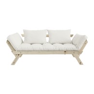 KARUP DESIGN Podesivi kauč Bebop Natural Clear/Krem Bijelo, 176x80x75 cm
