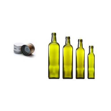 MARASCA Staklena boca 500 ml + čep 8 kom