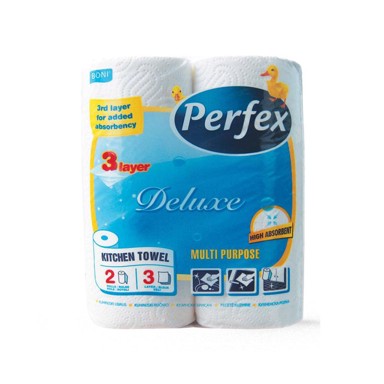 PERFEX Kuhinjski ručnici Deluxe, 2/1, 3-slojni