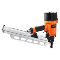 VEVOR Pneumatski pištolj za čavle za okvire 21°, 535 x 355 x 110 mm, crni