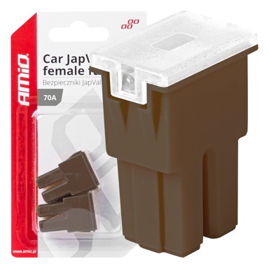 AMIO Set JapVal PAL ženski auto osigurača, 2 kom, 70A