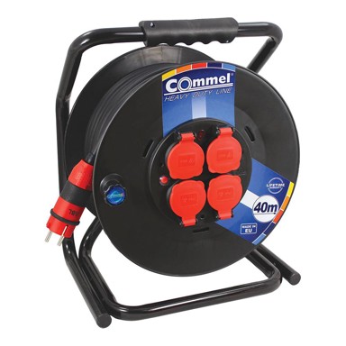 COMMEL Produžni kabel motalica 40m 3x2.5mm
