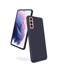 MERCURY GOOSPERY Maskica za Samsung Galaxy S22 Ultra, silikonska, tamnoplava