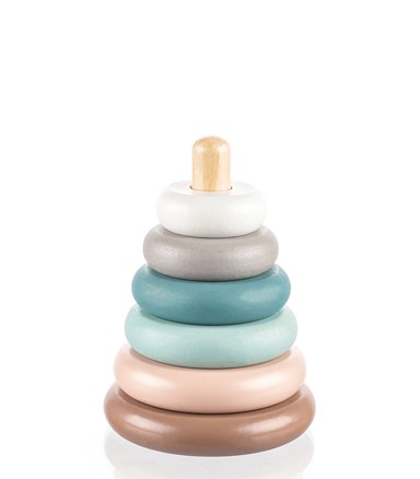 ZOPA Prsteni, za slaganje, drveni