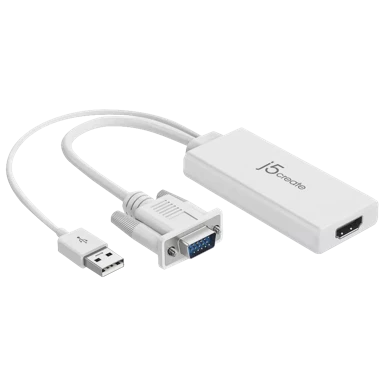 J5CREATE VGA na HDMI video audio adapter