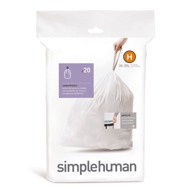 SIMPLEHUMAN Vreće za smeće s trakom za zatezanje 20 kom 35 L H 