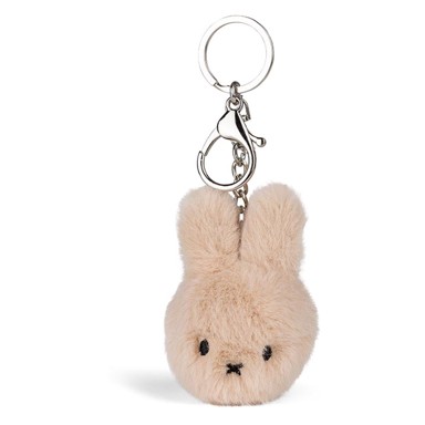 MIFFY Privjesak za ključeve zeko ECO Fuzzy 1082, 8 cm, Beige