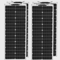 Fleksibilni solarni panel, set 4 kom, 50W