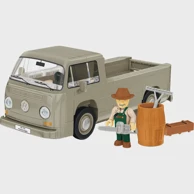 COBI Volkswagen T2a kamion s ravnom platformom, 1:35, siva 
