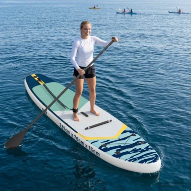 APEX SUP daska s sjedalom 2 u 1, 335 x 76 x 15 cm, plava