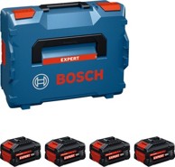 BOSCH Set akumulatora EXBA18V-55, L-BOXX, 4 akumulatora