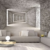Samoljepljiva foto tapeta Mysterious Tunnel 441x315