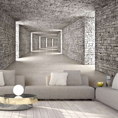 Samoljepljiva foto tapeta Mysterious Tunnel 441x315